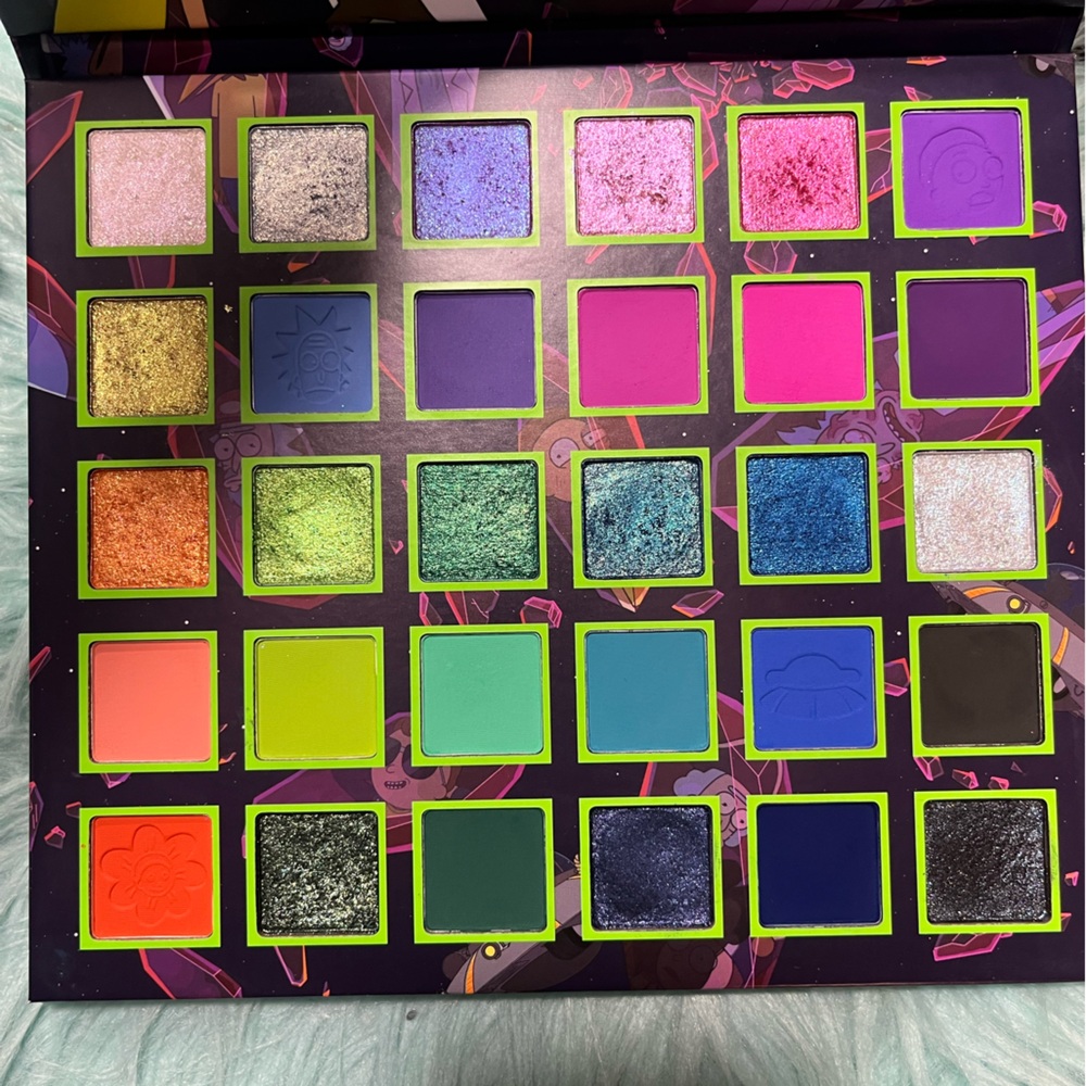 Glamlite Rick and Morty palette